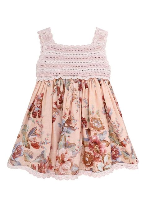 Abito con stampa ZIMMERMANN KIDS | 6088DRS261MIRELLA CREAM